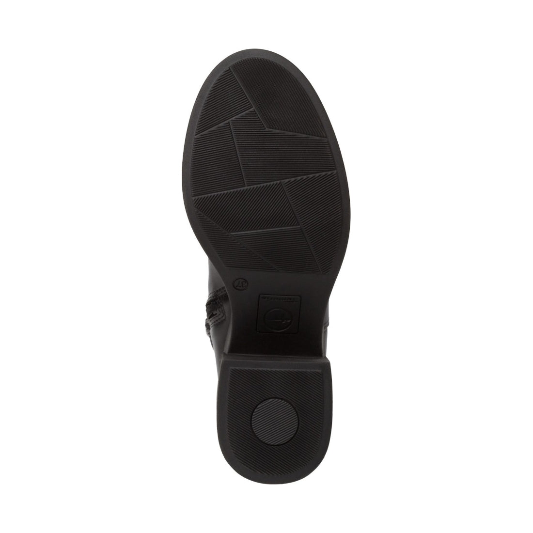 Tamaris womens black casual closed boots | Vilbury London