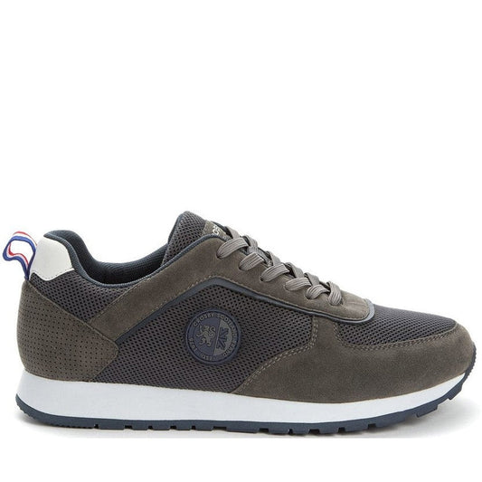 Crosby Mens grey casual closed shoes | Vilbury London
