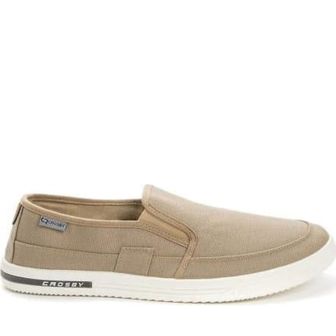 Crosby Mens beige casual closed shoes | Vilbury London