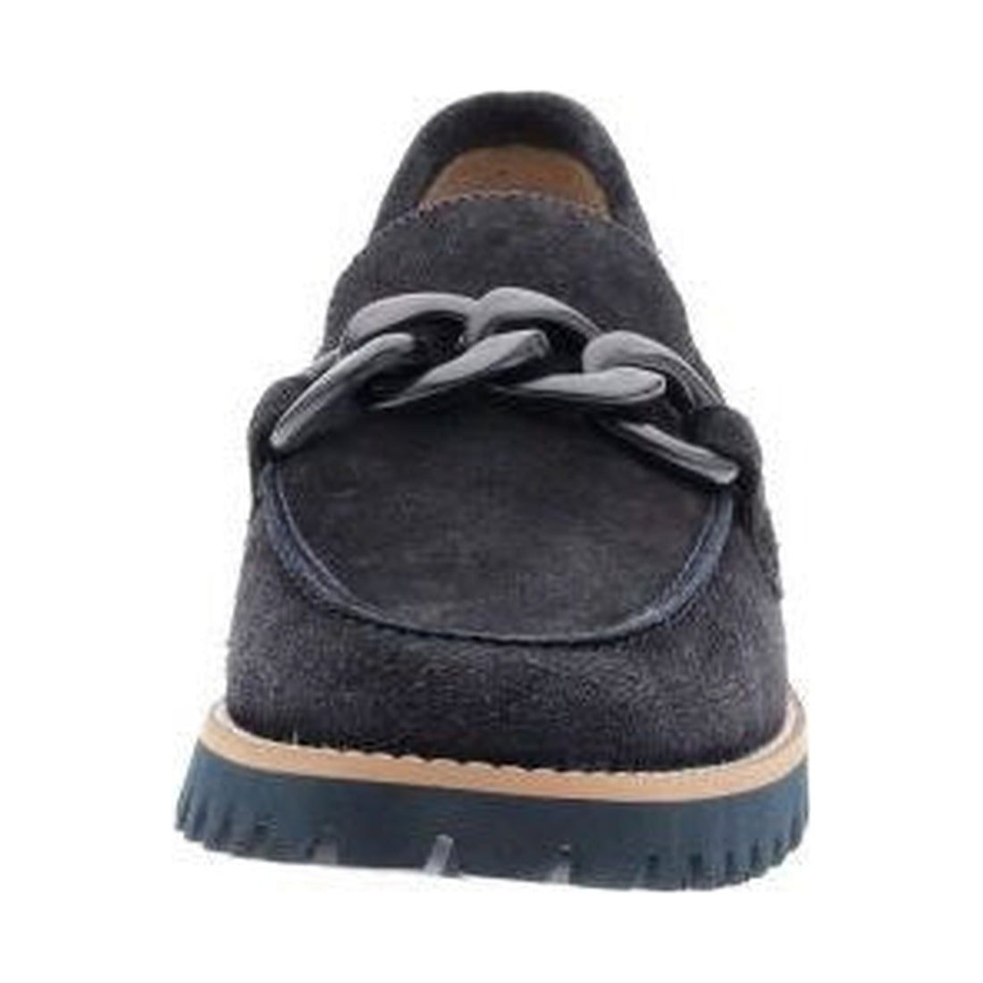 ARA womens blue kent loafers | Vilbury London