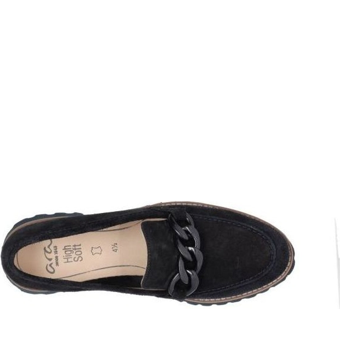 ARA womens blue kent loafers | Vilbury London