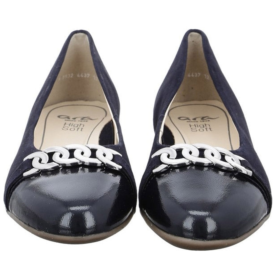 Ara Womens Basic Blue sardinia shoes | Vilbury London