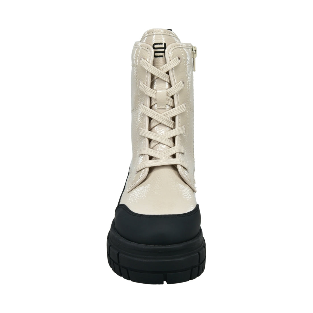 Bagatt womens Beige Black tonic booties | Vilbury London