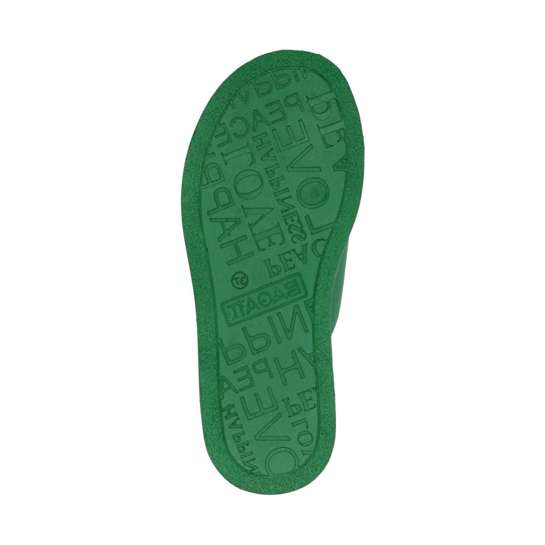 BAGATT womens green hanoi slippers | Vilbury London