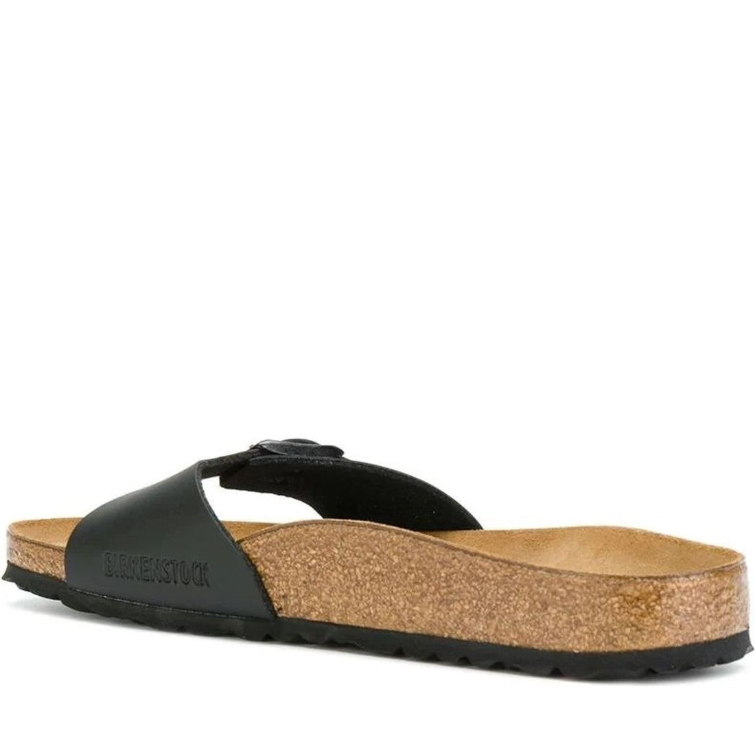 Birkenstock unisex adults black madrid bs slippers | Vilbury London