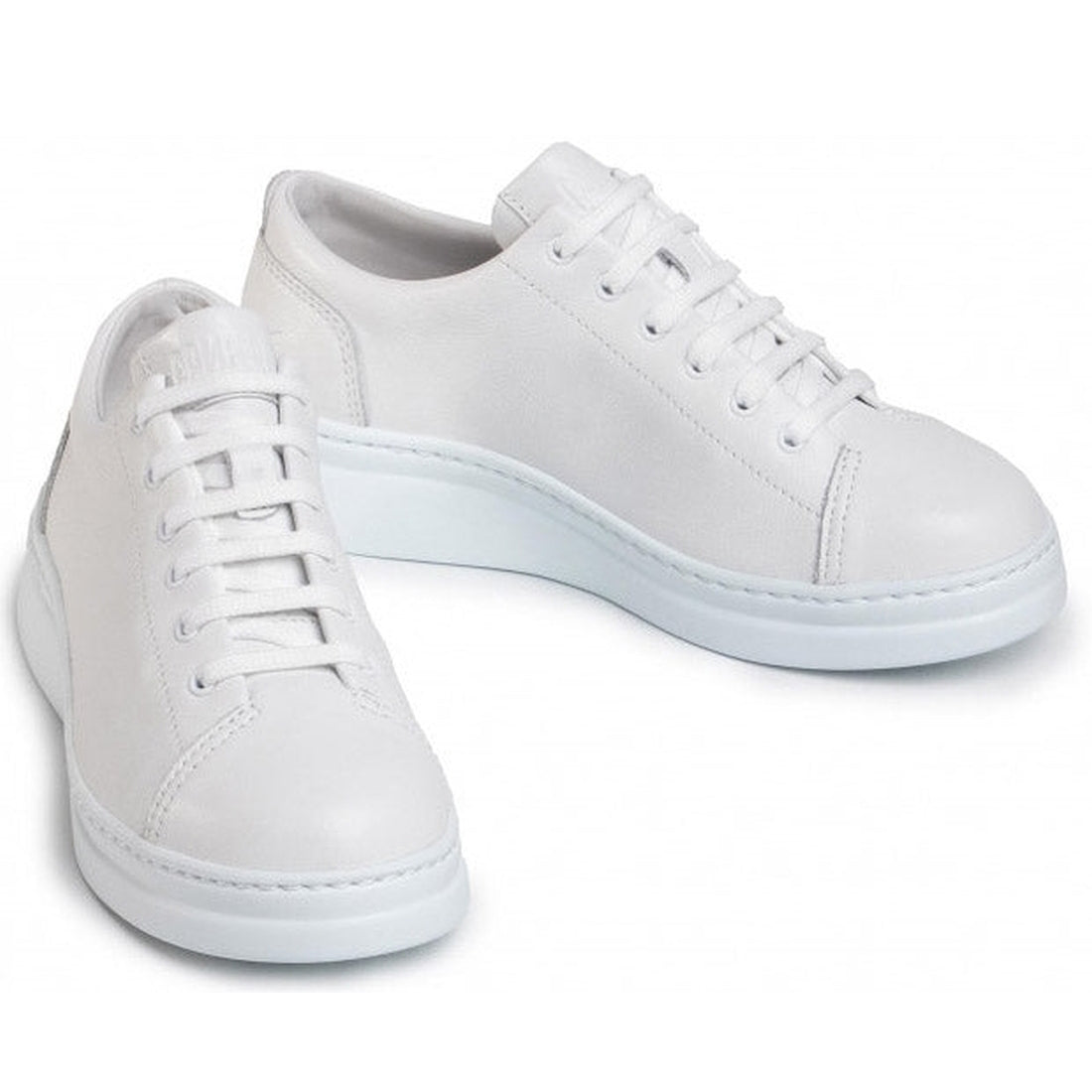 Camper Womens white casual closed flats | Vilbury London