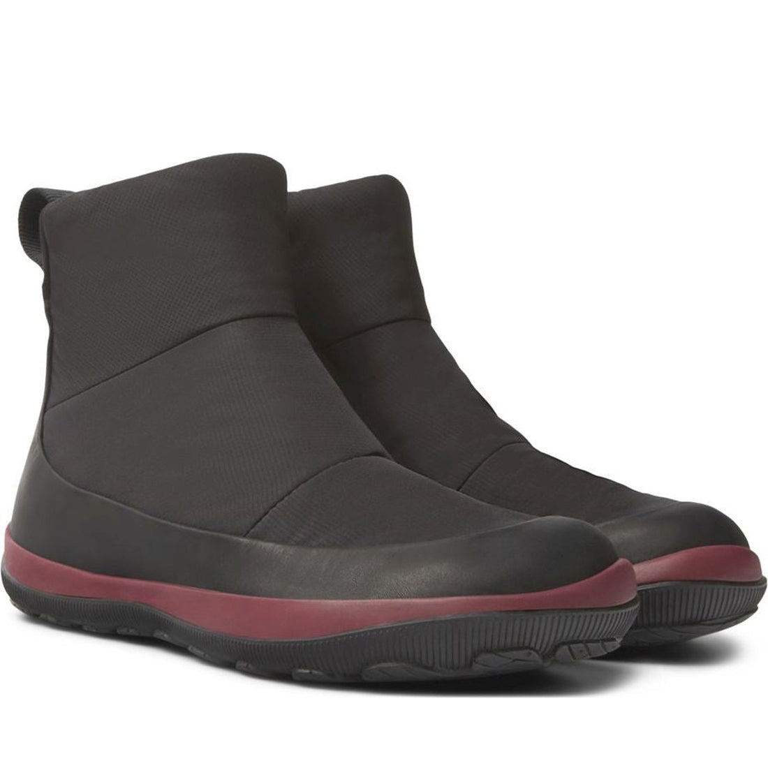 Camper womens Black triton negro chemise booties | Vilbury London