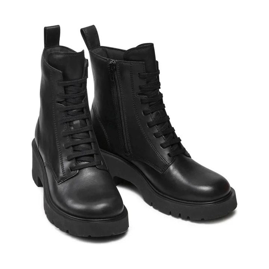 Camper womens Black domaine negro/milah booties | Vilbury London