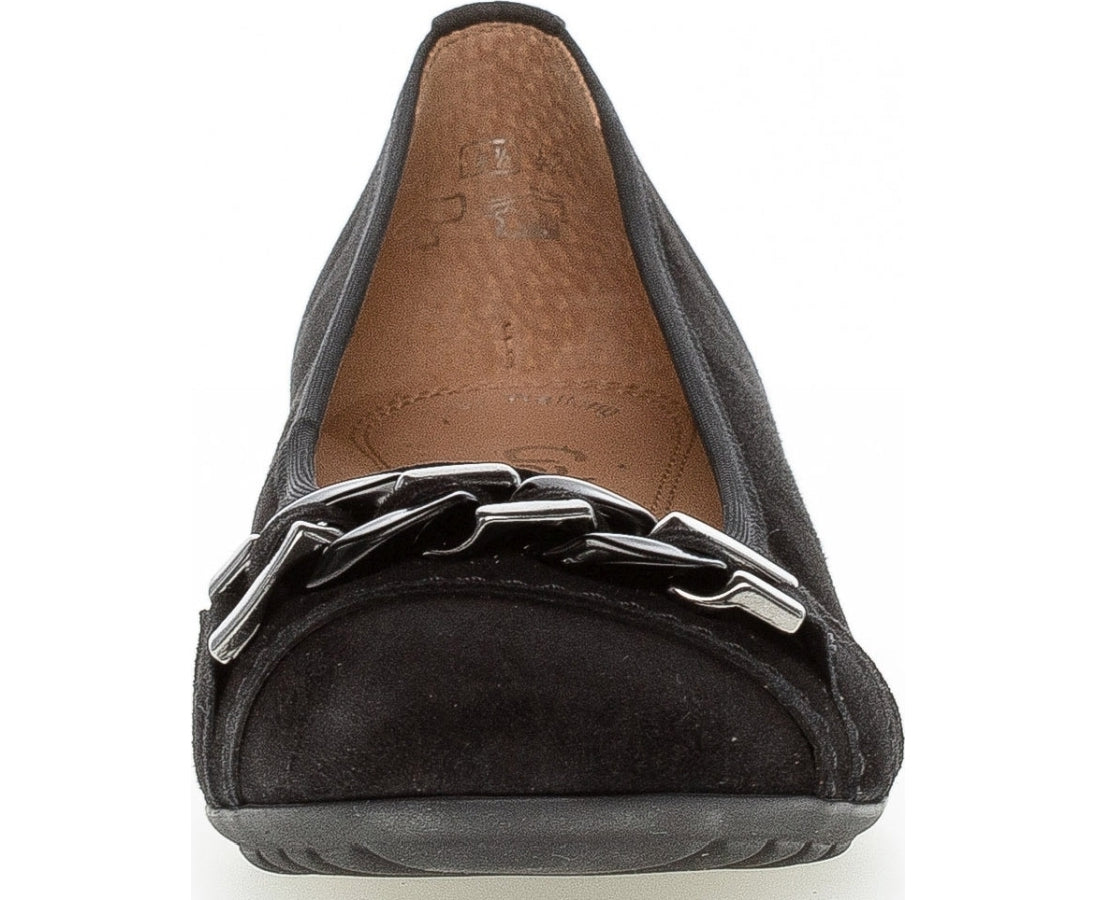 Gabor Womens schwarz casual closed shoes | Vilbury London