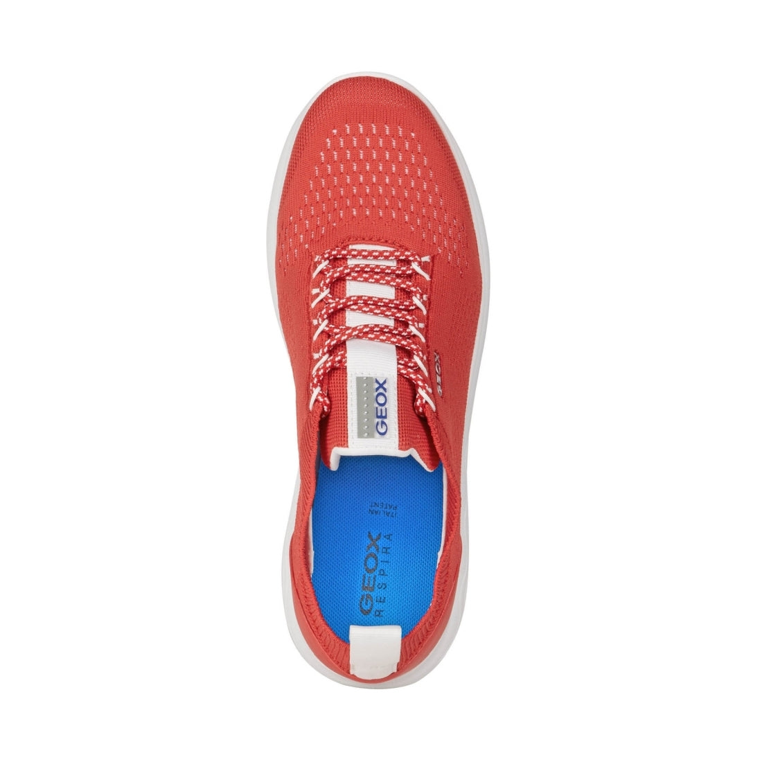 Geox Womens Red spherica shoes | Vilbury London