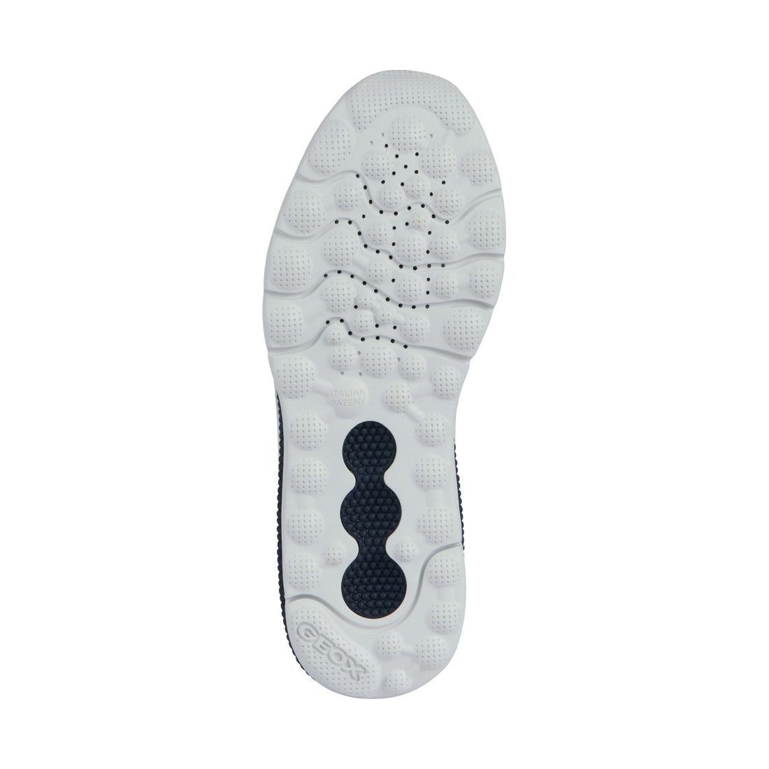 Geox mens navy spherica sport shoes | Vilbury London