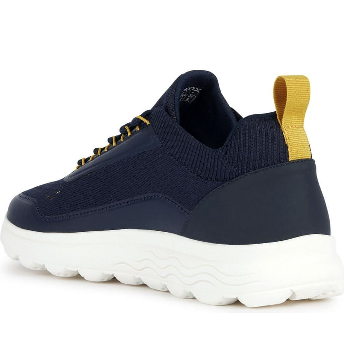 Geox mens navy spherica sport shoes | Vilbury London