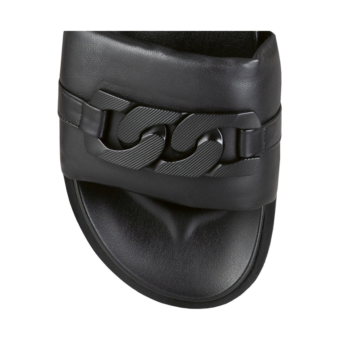 Hogl Womens Black gemma slippers | Vilbury London