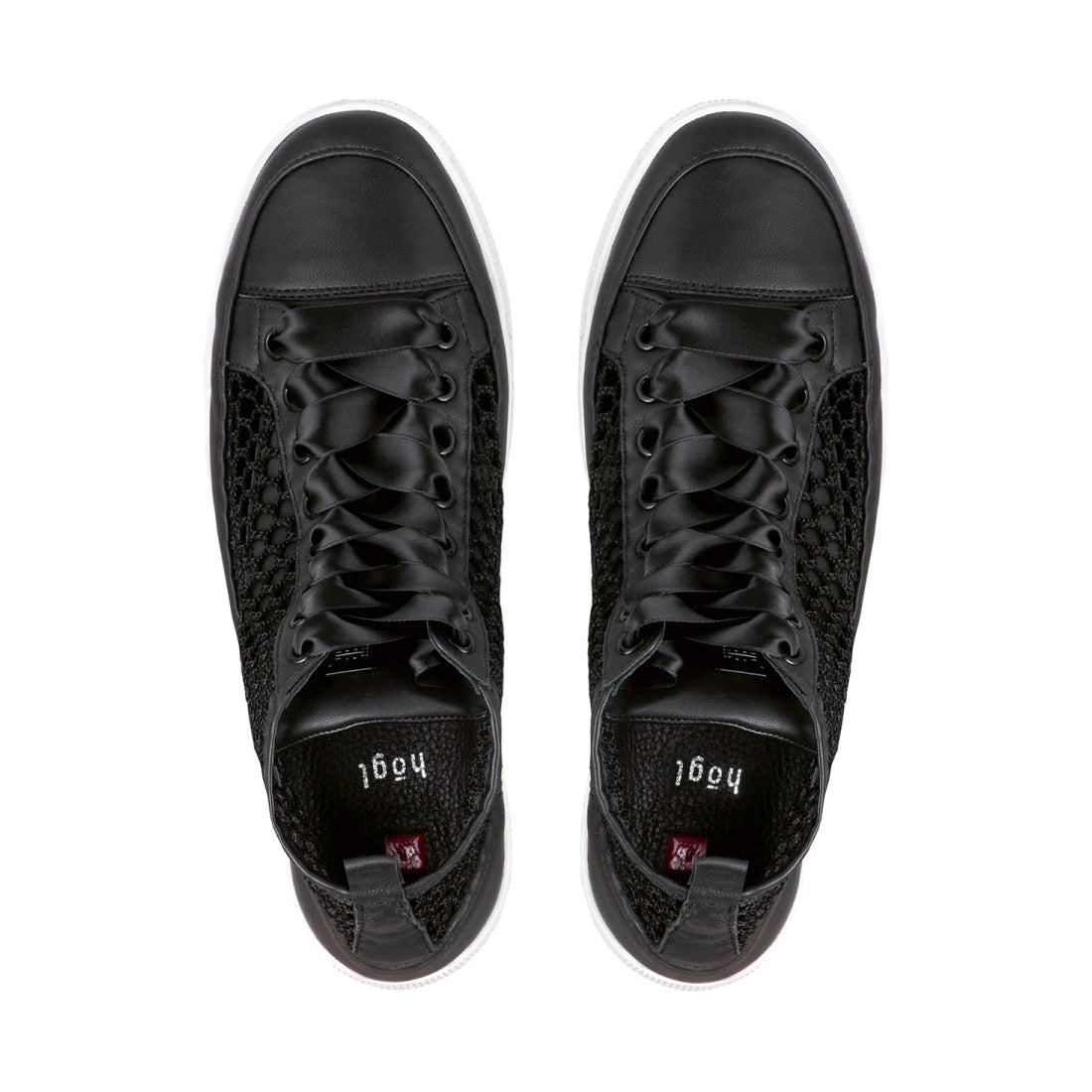 Hogl Womens Black soho flats | Vilbury London