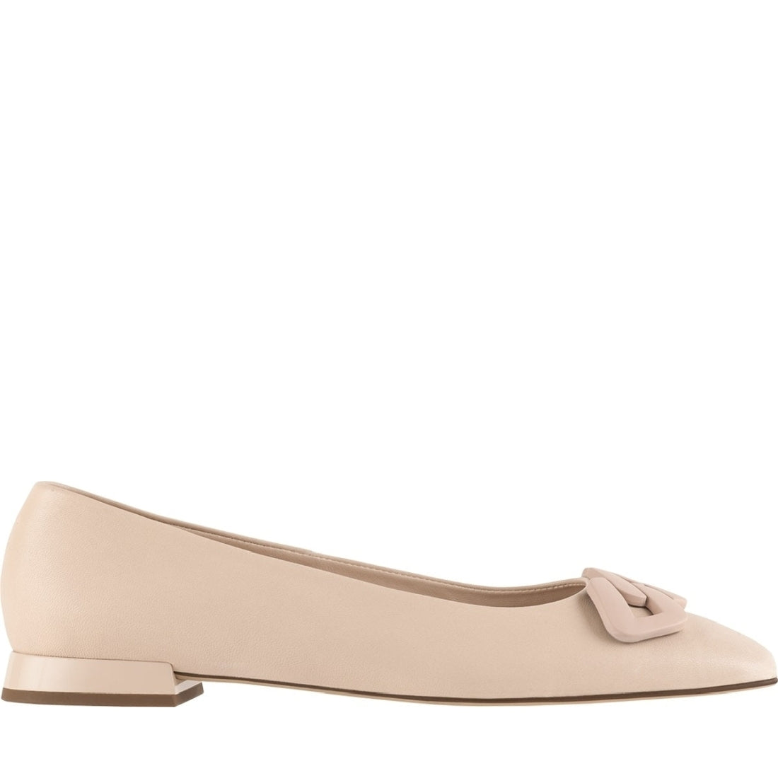 Hogl womens lightnud coco ballerinas | Vilbury London