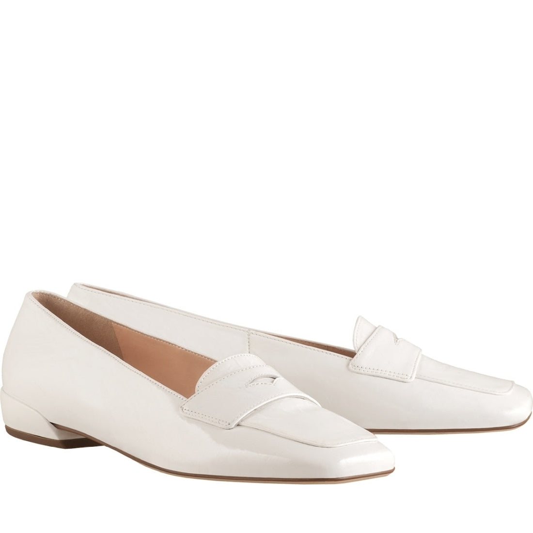 Hogl womens weiss liz loafers | Vilbury London