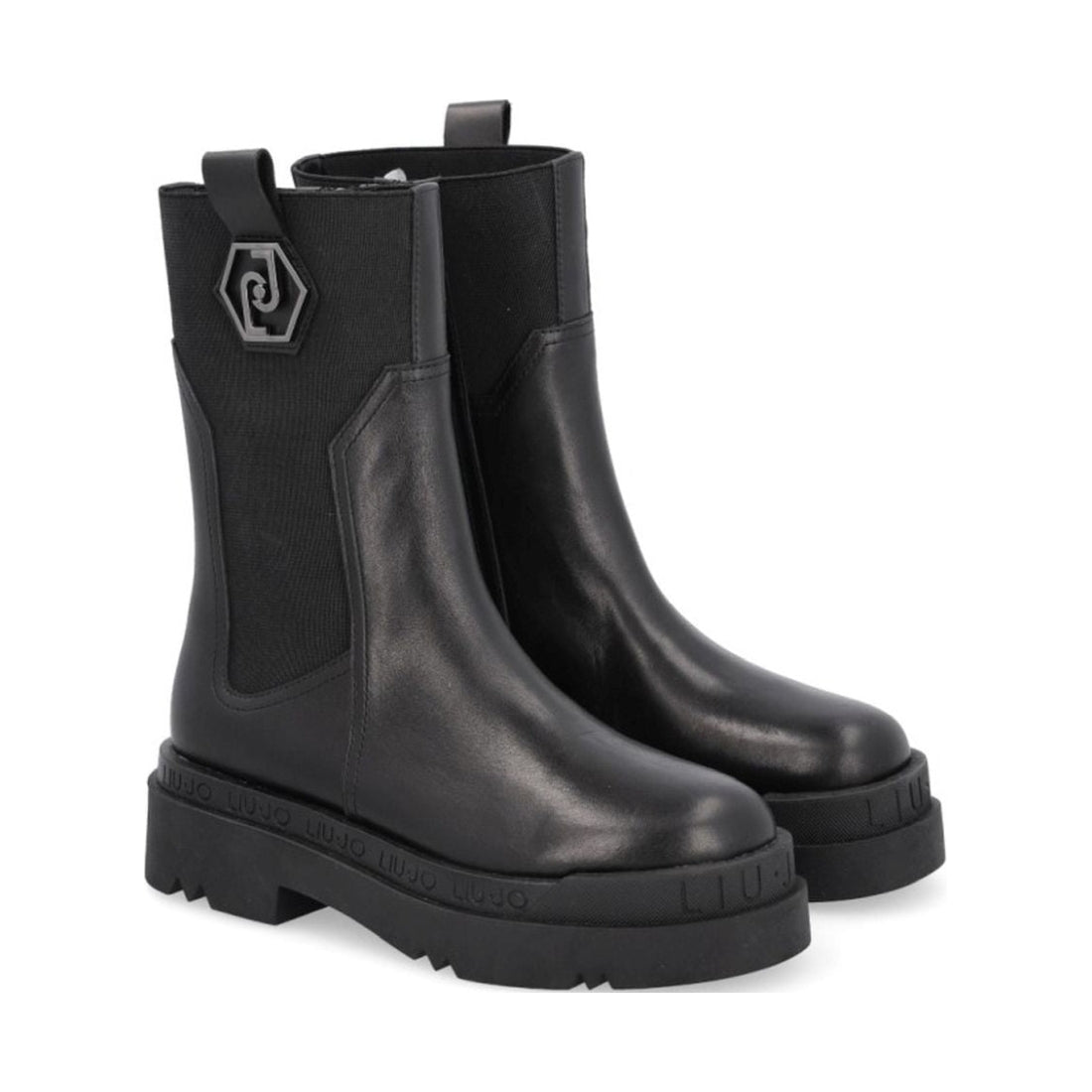 Liu Jo womens Black love 34 - ankle boot | Vilbury London