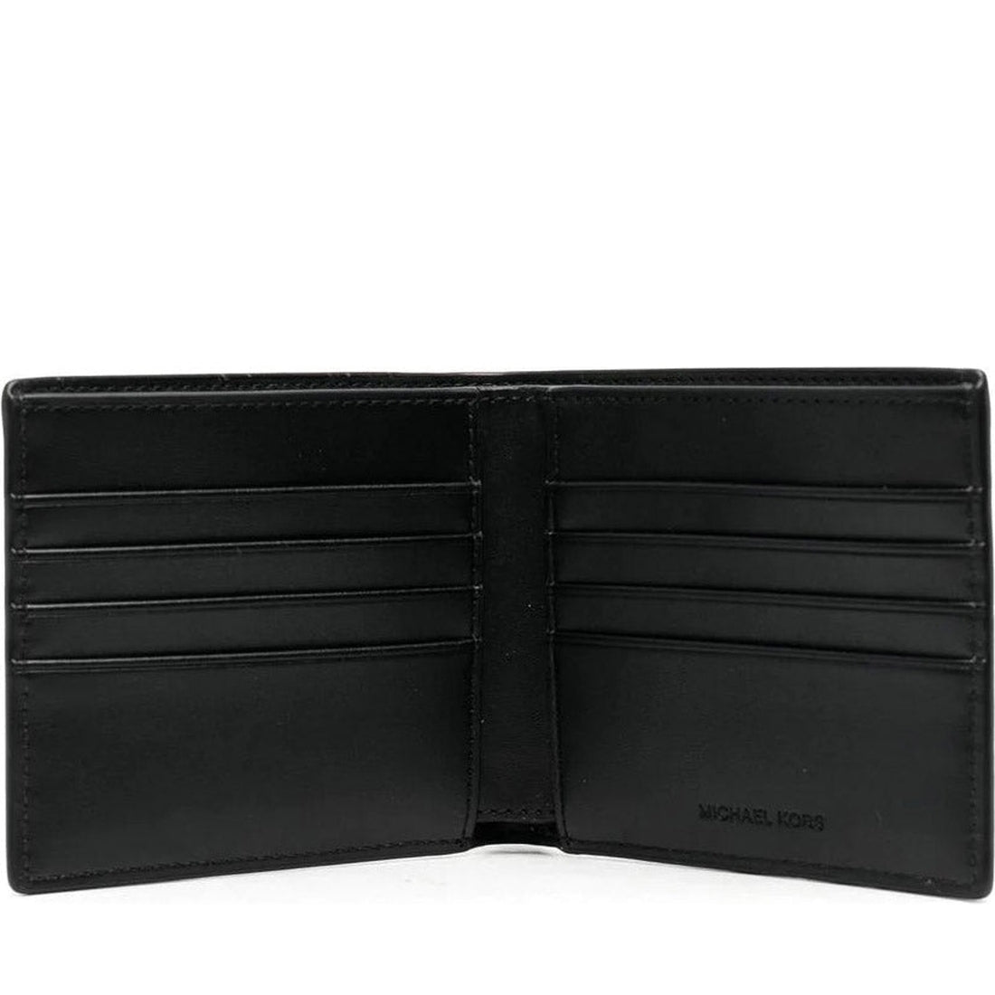 Michael Kors mens Brn Blk billfold wallet | Vilbury London