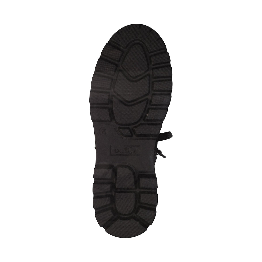 s.Oliver womens black casual closed booties | Vilbury London