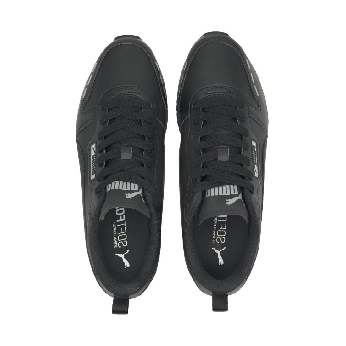 Puma Mens Black r78 sl shoes | Vilbury London