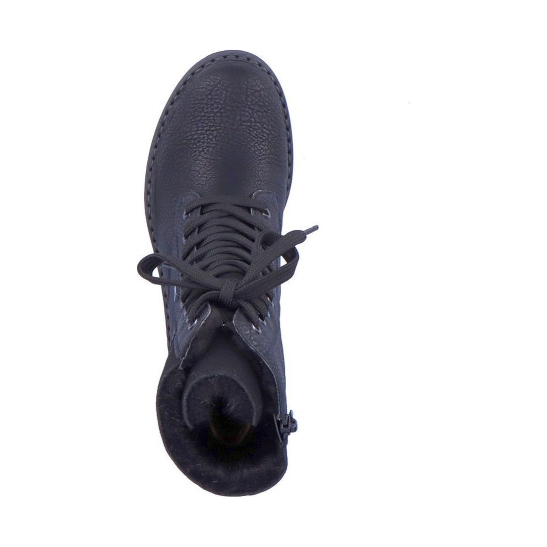 Rieker womens black casual closed booties | Vilbury London