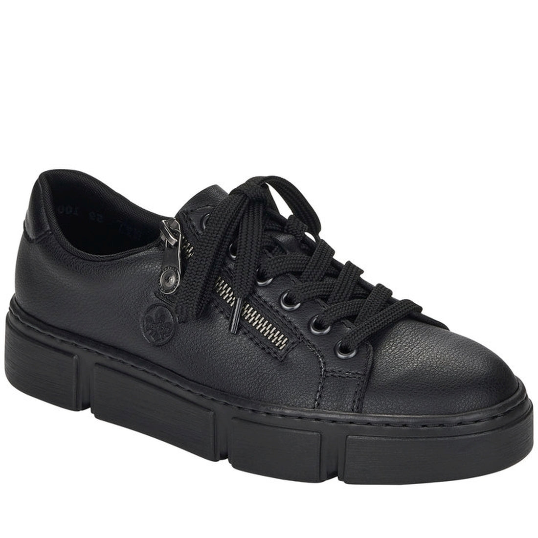 Rieker Womens nero casual closed shoes | Vilbury London