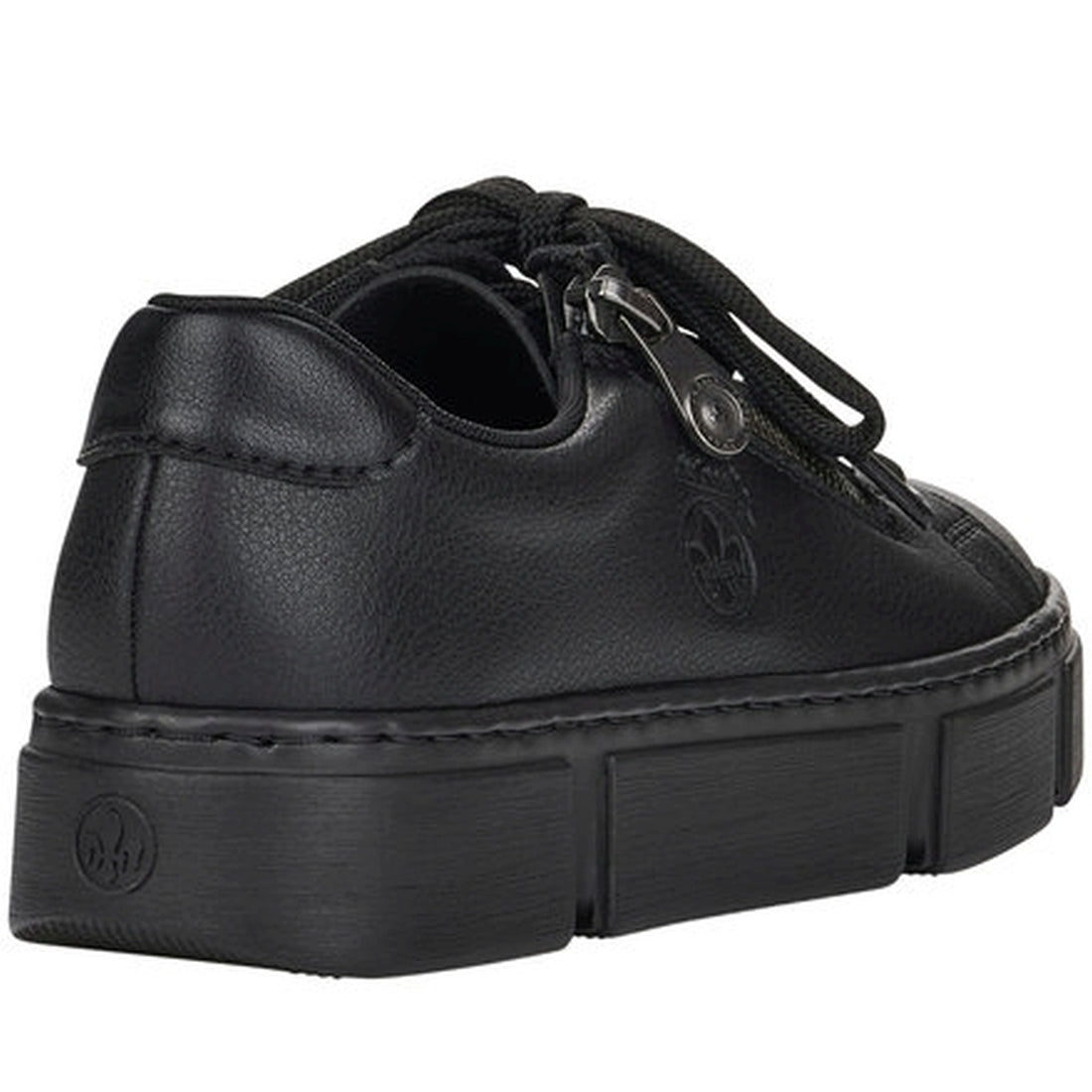 Rieker Womens nero casual closed shoes | Vilbury London