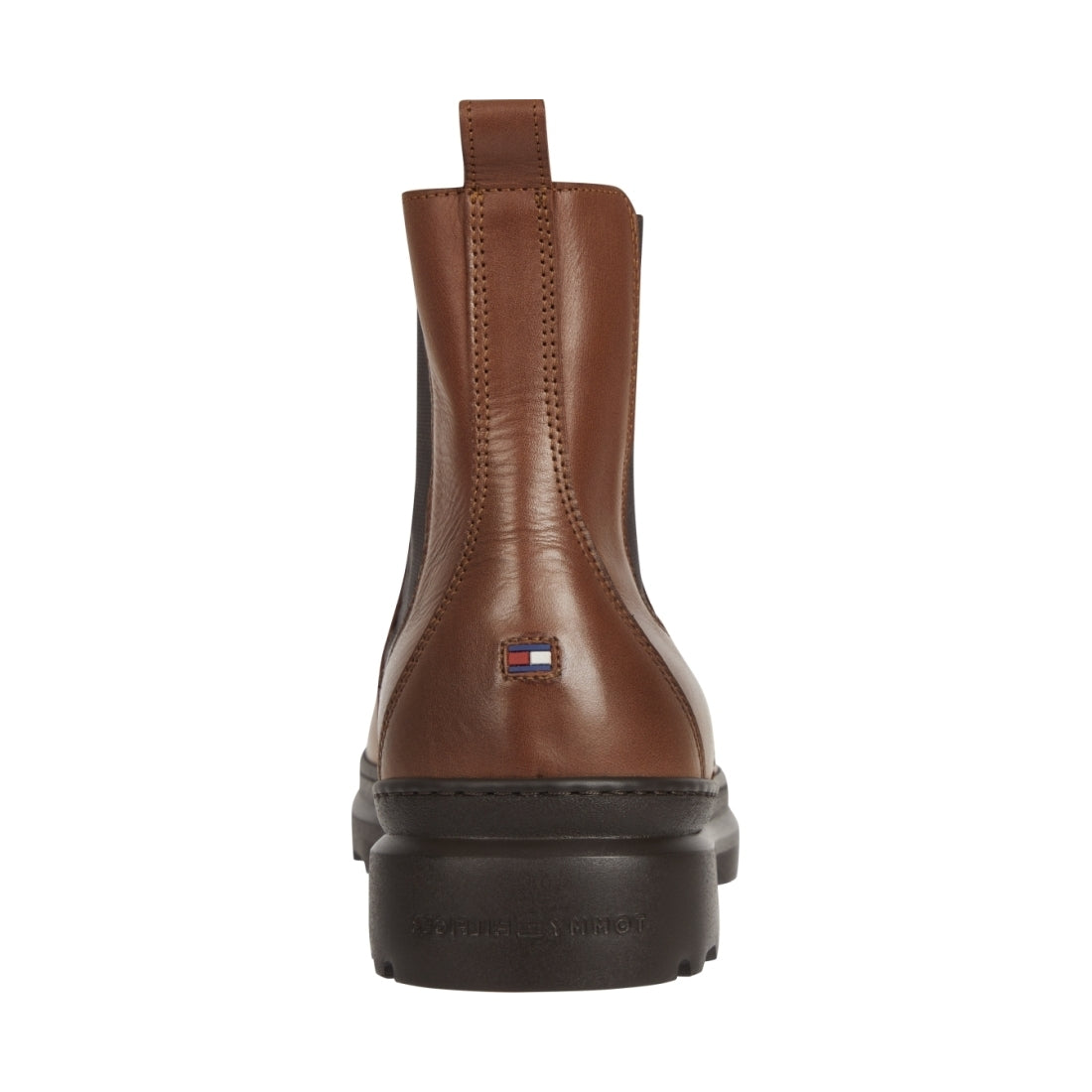 Tommy Hilfiger mens Winter Cognac comfort chelsea booties | Vilbury London