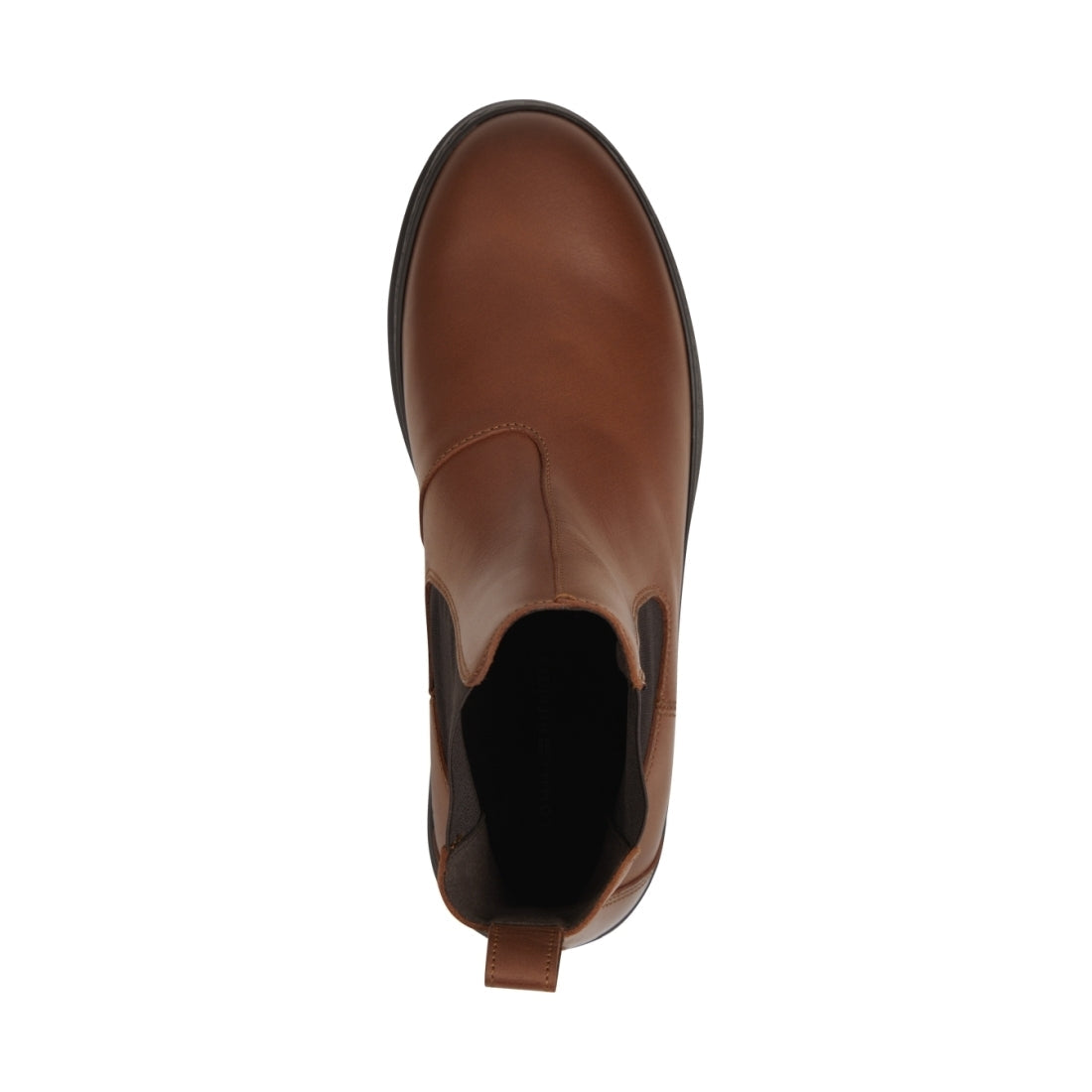 Tommy Hilfiger mens Winter Cognac comfort chelsea booties | Vilbury London