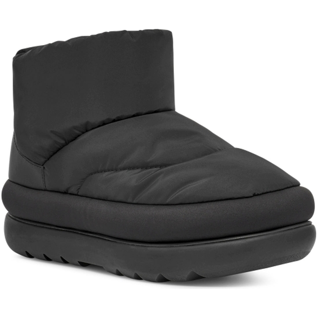 UGG womens Black classic maxi mini booties | Vilbury London