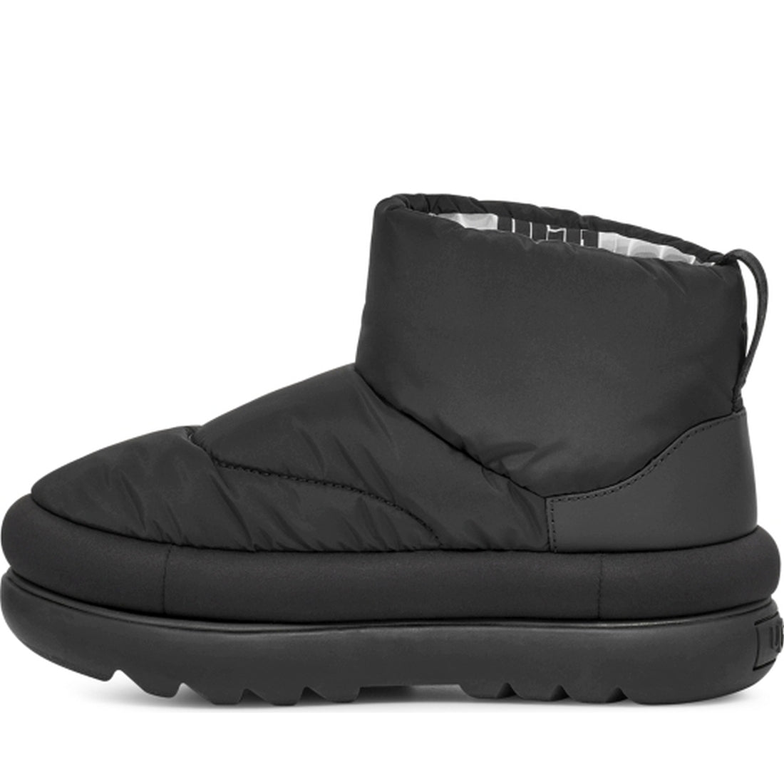 UGG womens Black classic maxi mini booties | Vilbury London