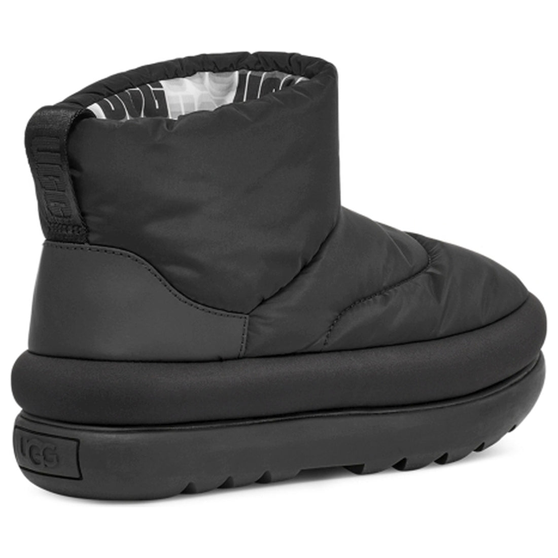 UGG womens Black classic maxi mini booties | Vilbury London