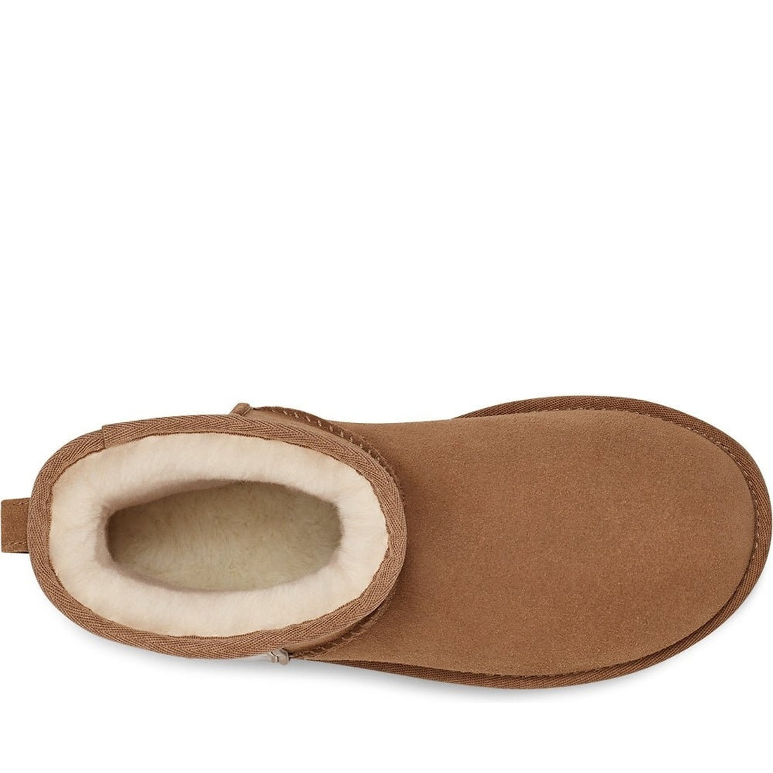 UGG womens Chestnut classic mini side logo booties | Vilbury London
