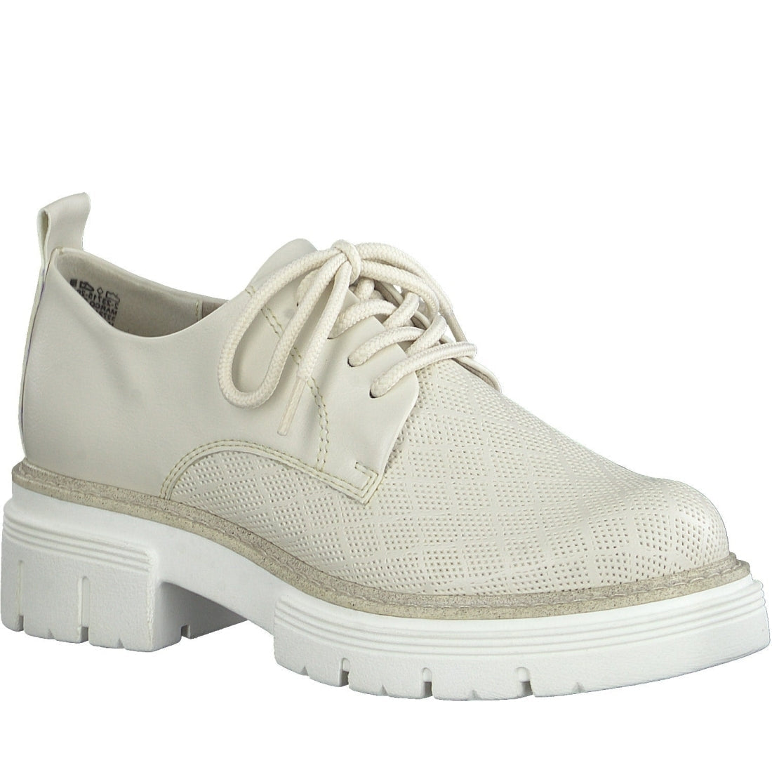 Marco Tozzi womens beige classic closed formal | Vilbury London