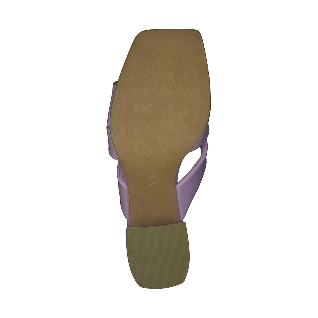 Marco Tozzi womens purple elegant open mules | Vilbury London