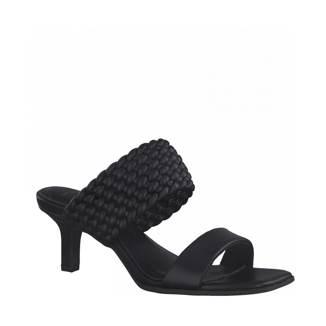 Marco Tozzi Womens black elegant open sandals | Vilbury London