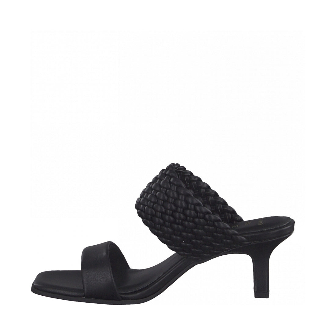 Marco Tozzi Womens black elegant open sandals | Vilbury London