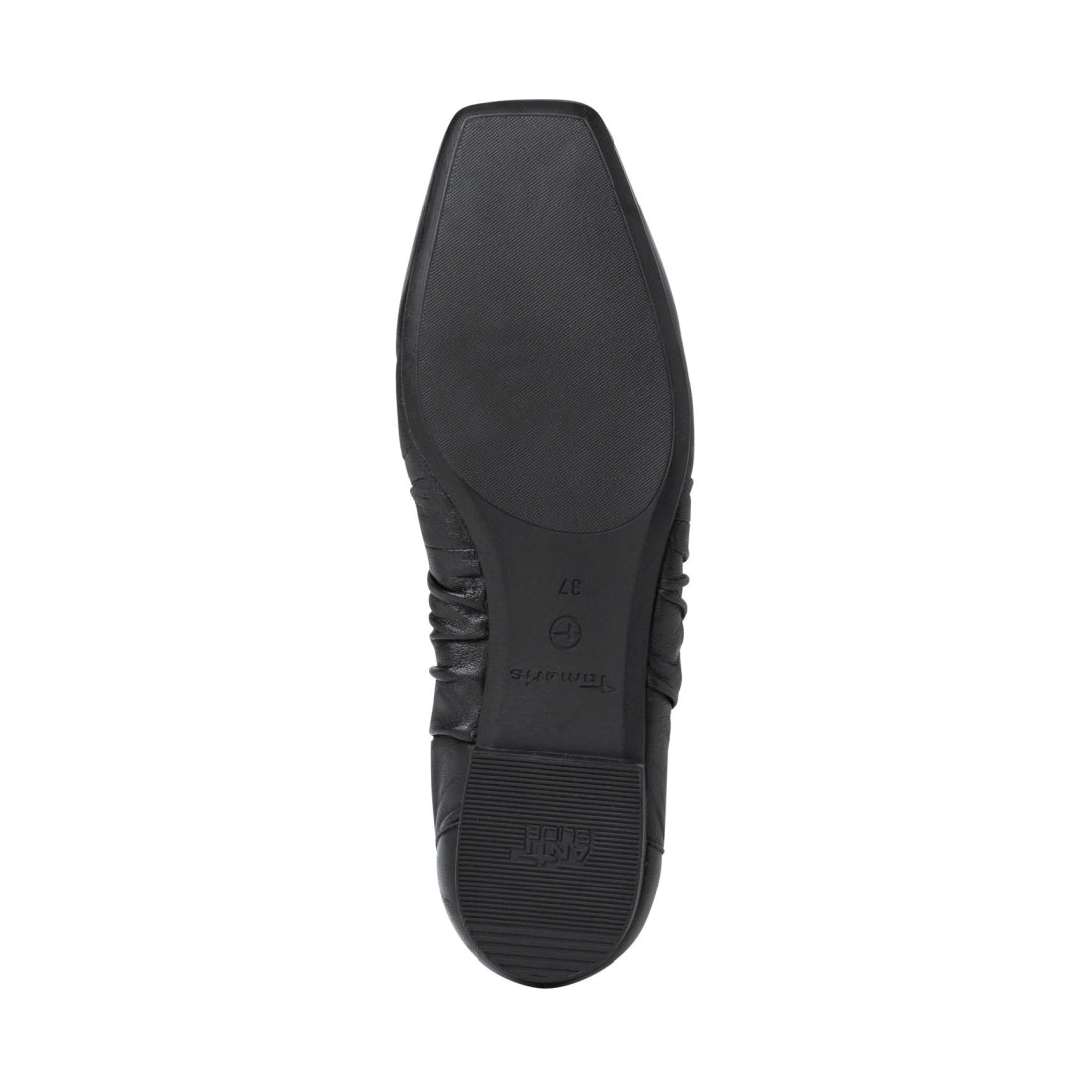 Tamaris Womens black casual closed shoes | Vilbury London