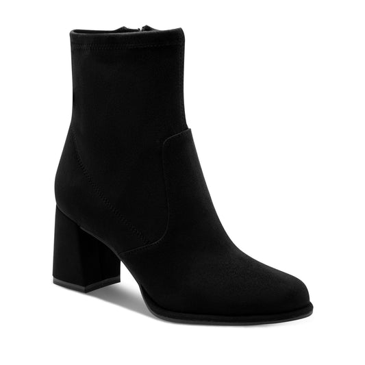 Women's Black Dress Ankle Boots