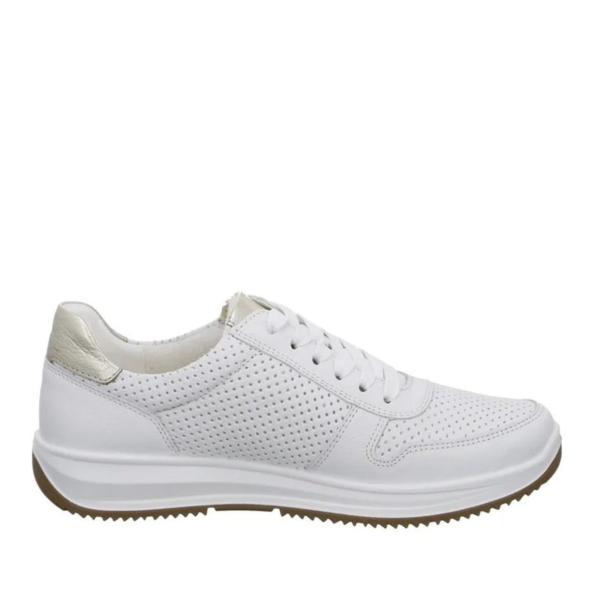 Osaka Women's White Leisure Wedge Fashion Sneakers