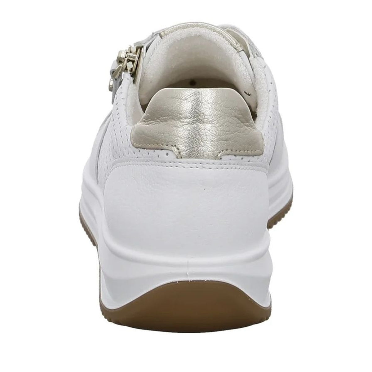 Osaka Women's White Leisure Wedge Fashion Sneakers