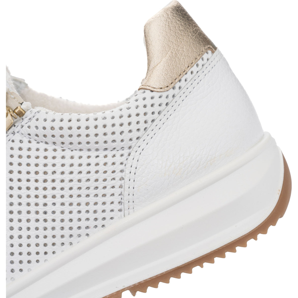 Osaka Women's White Leisure Wedge Fashion Sneakers