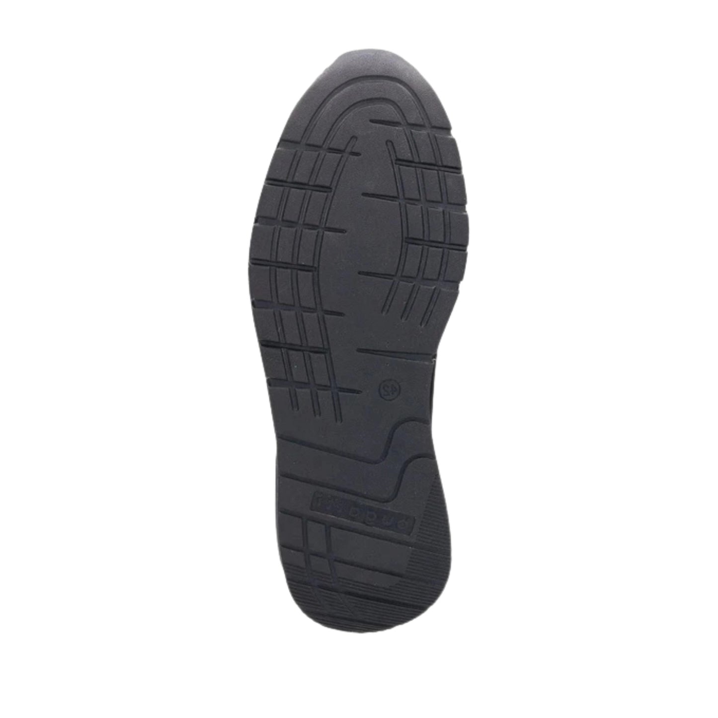 Laporis Men's Black Wedge Athletic Sneakers