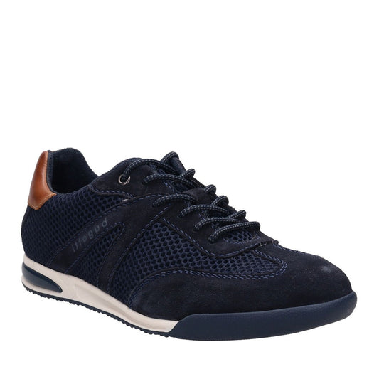 Trevor Men's Blue Sport Wedge Athletic Sneakers