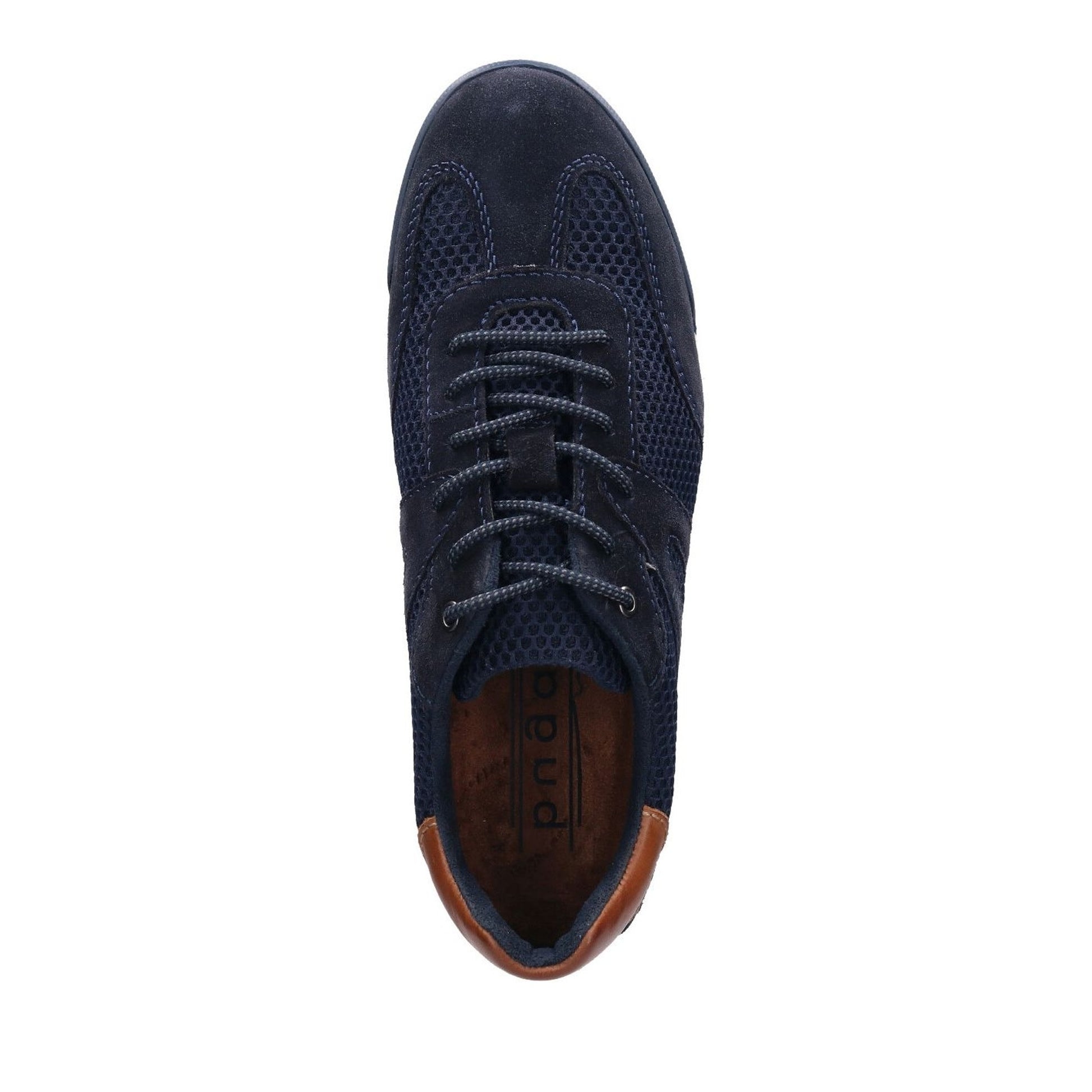 Trevor Men's Blue Sport Wedge Athletic Sneakers