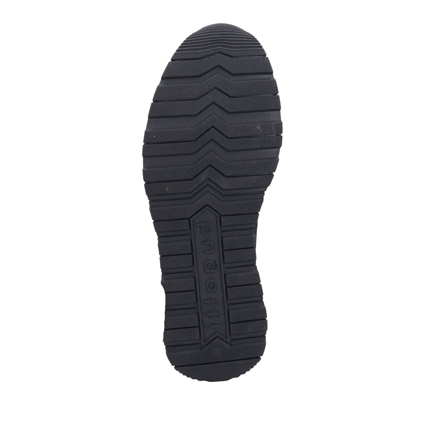 Stranger Sport Men's Black Wedge Athletic Sneakers