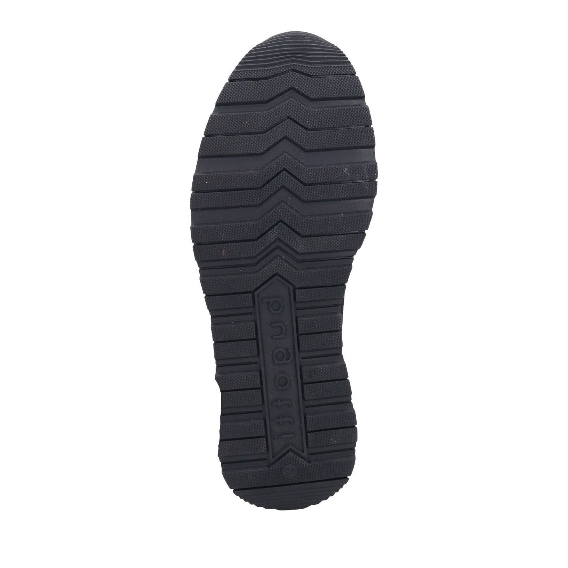 Stranger Sport Men's Black Wedge Athletic Sneakers