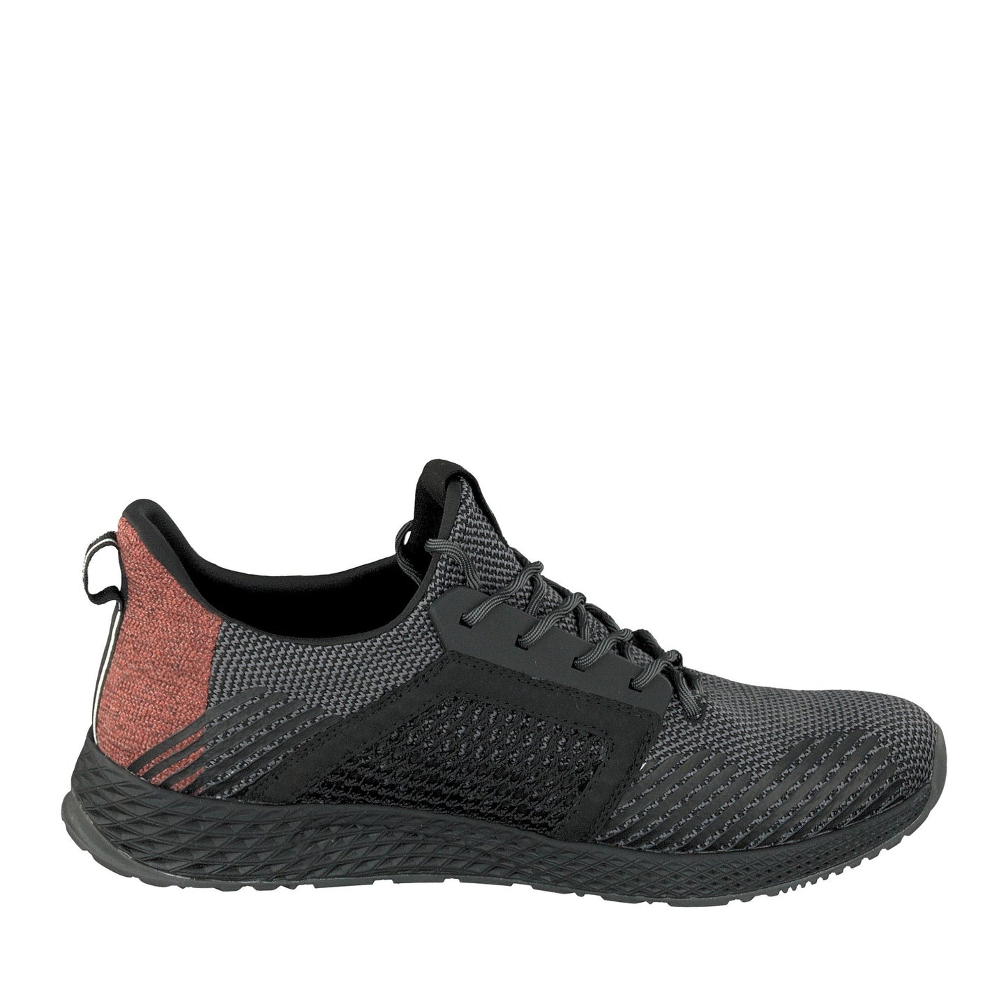 Java II Men's Black Wedge Fashion Sneakers