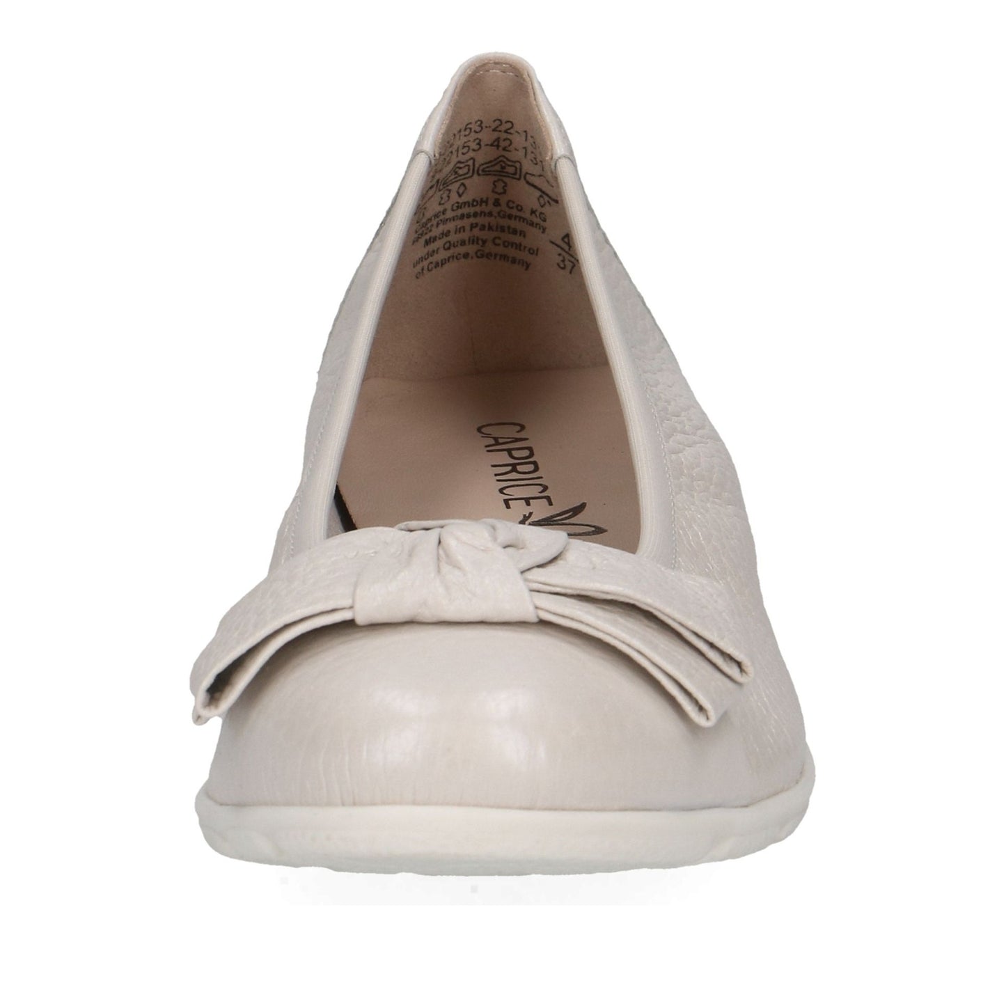Women's Beige Wedge Ballet Flats