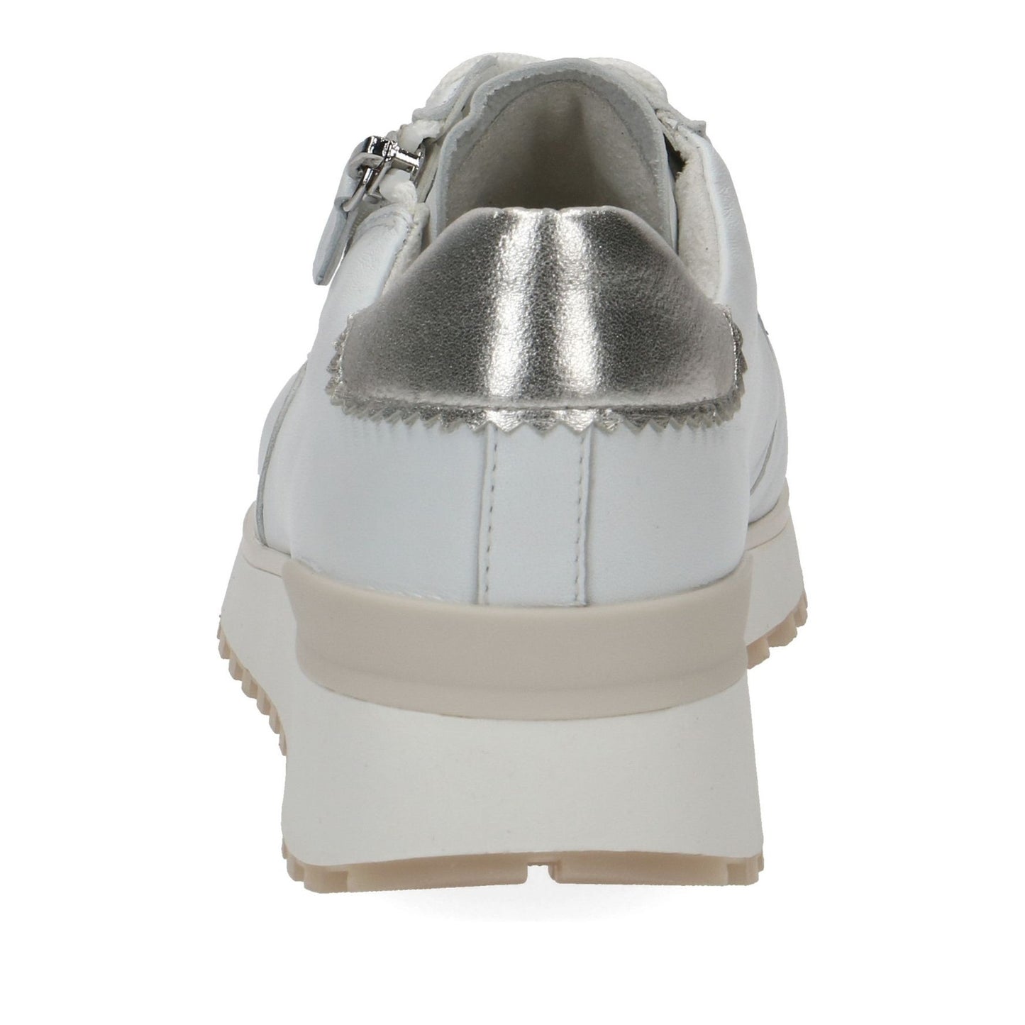 Women's White Wedge Athletic Sneakers